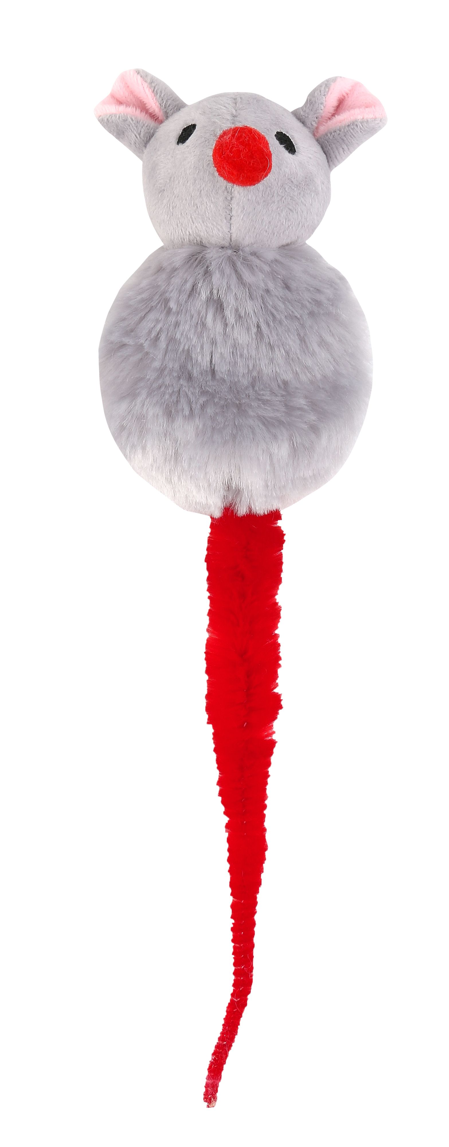 Souris de Noël avec chenille pour chat — Wouapy — 213705 — vue principale