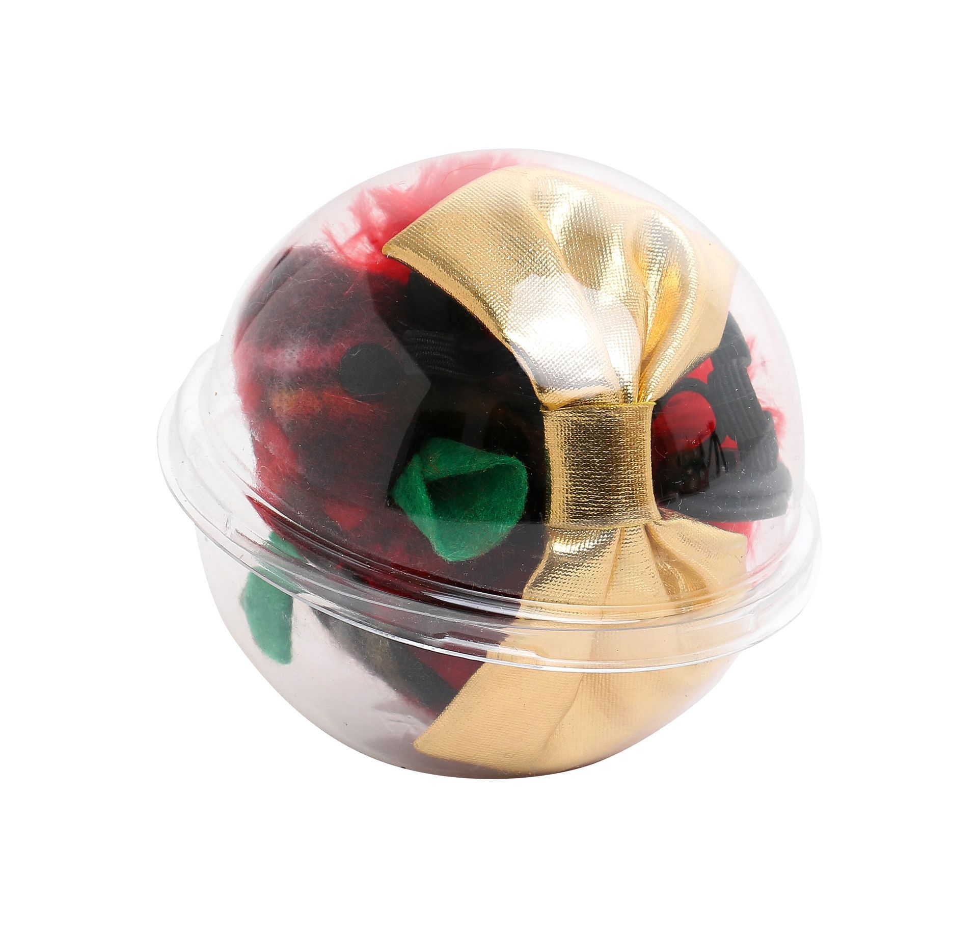 Boule cadeau de Noël pour chat avec deux surprises — Wouapy — 213801ABE — vue principale