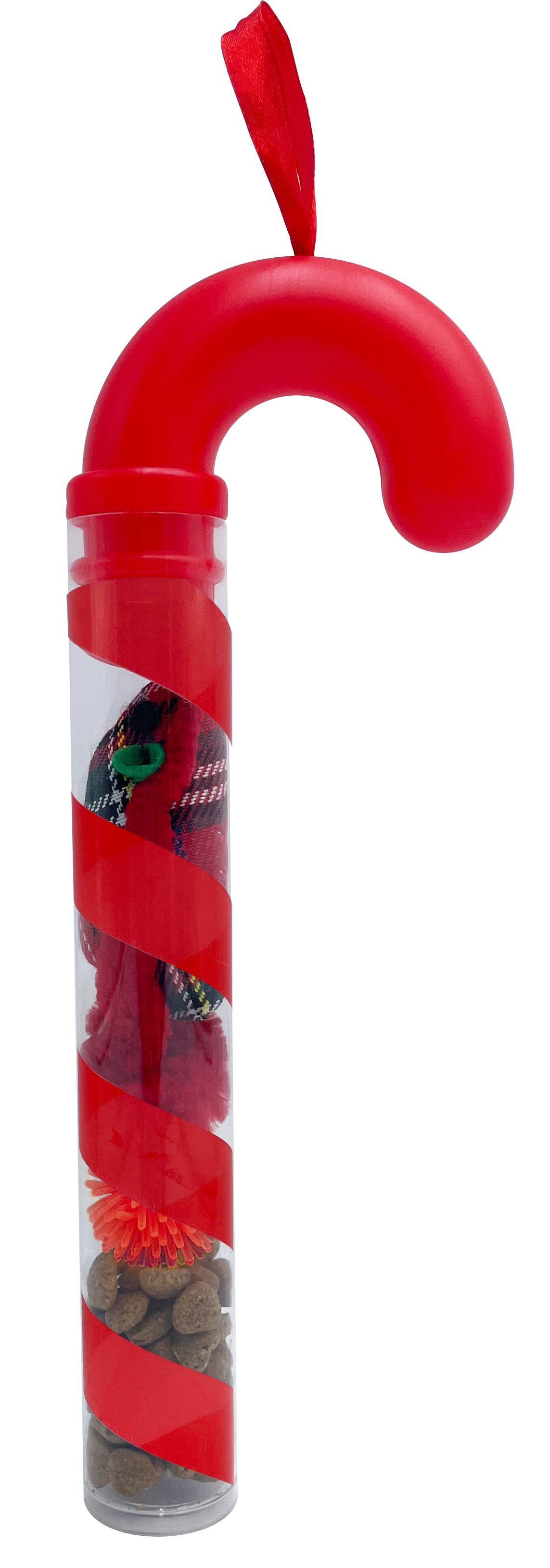 Coffret sucre d’orge de Noël pour chat, friandises et deux jouets — Wouapy — 213854 — vue principale