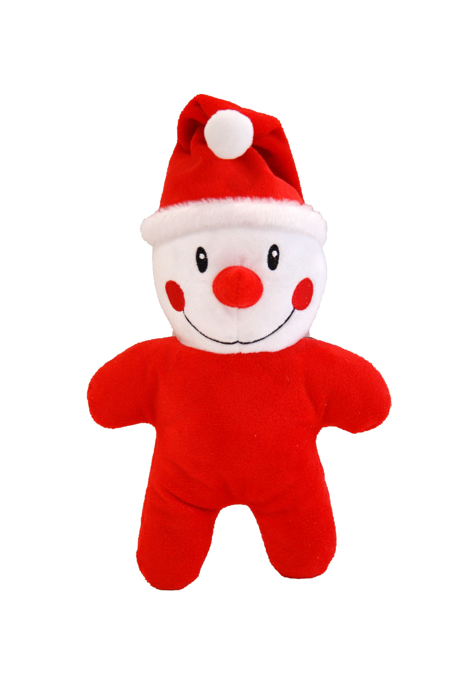 Bonhomme de Noël en peluche sonore pour chien — Wouapy — 215753 — vue principale