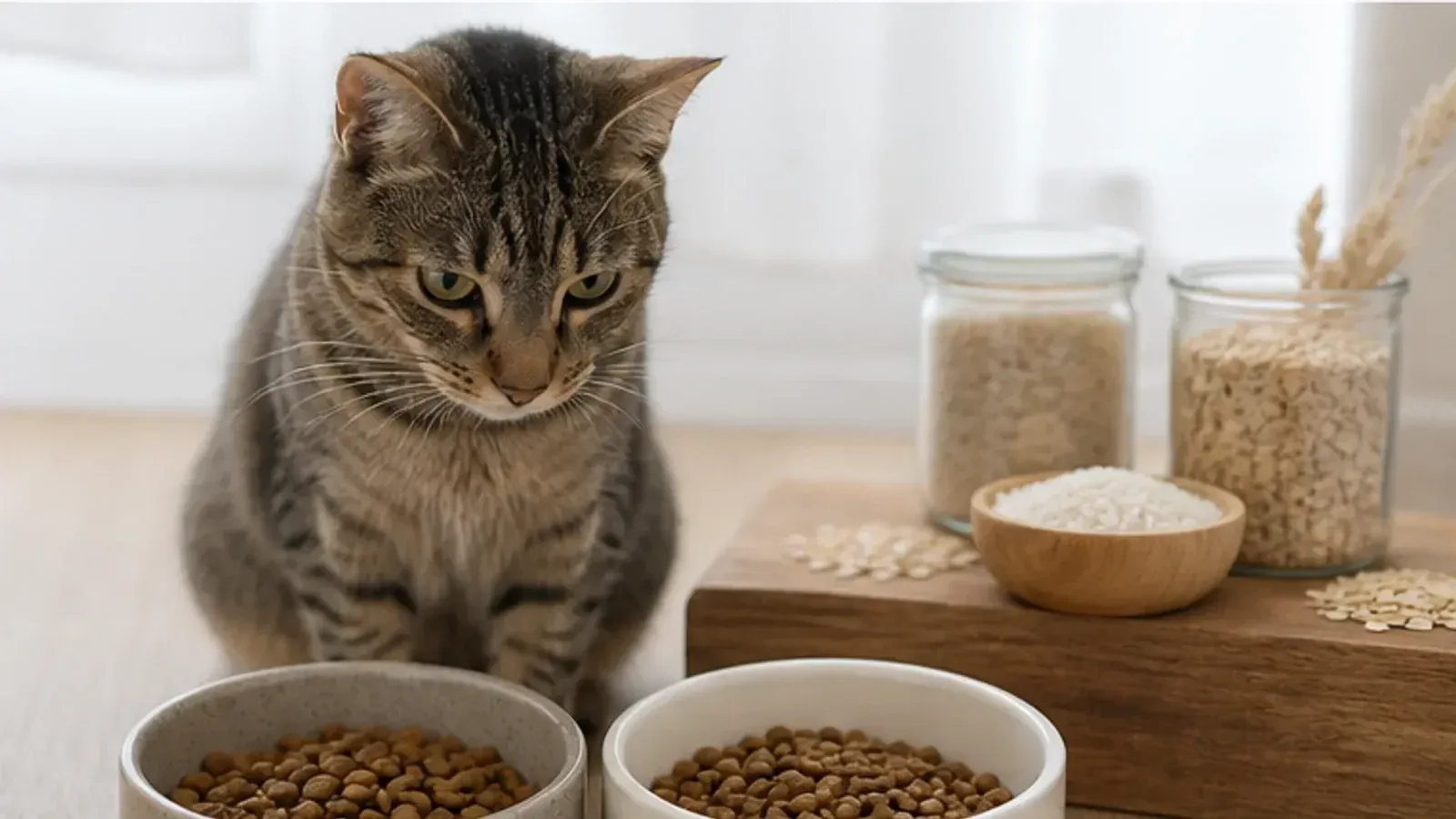 Les c&eacute;r&eacute;ales et les allergies chez le chat