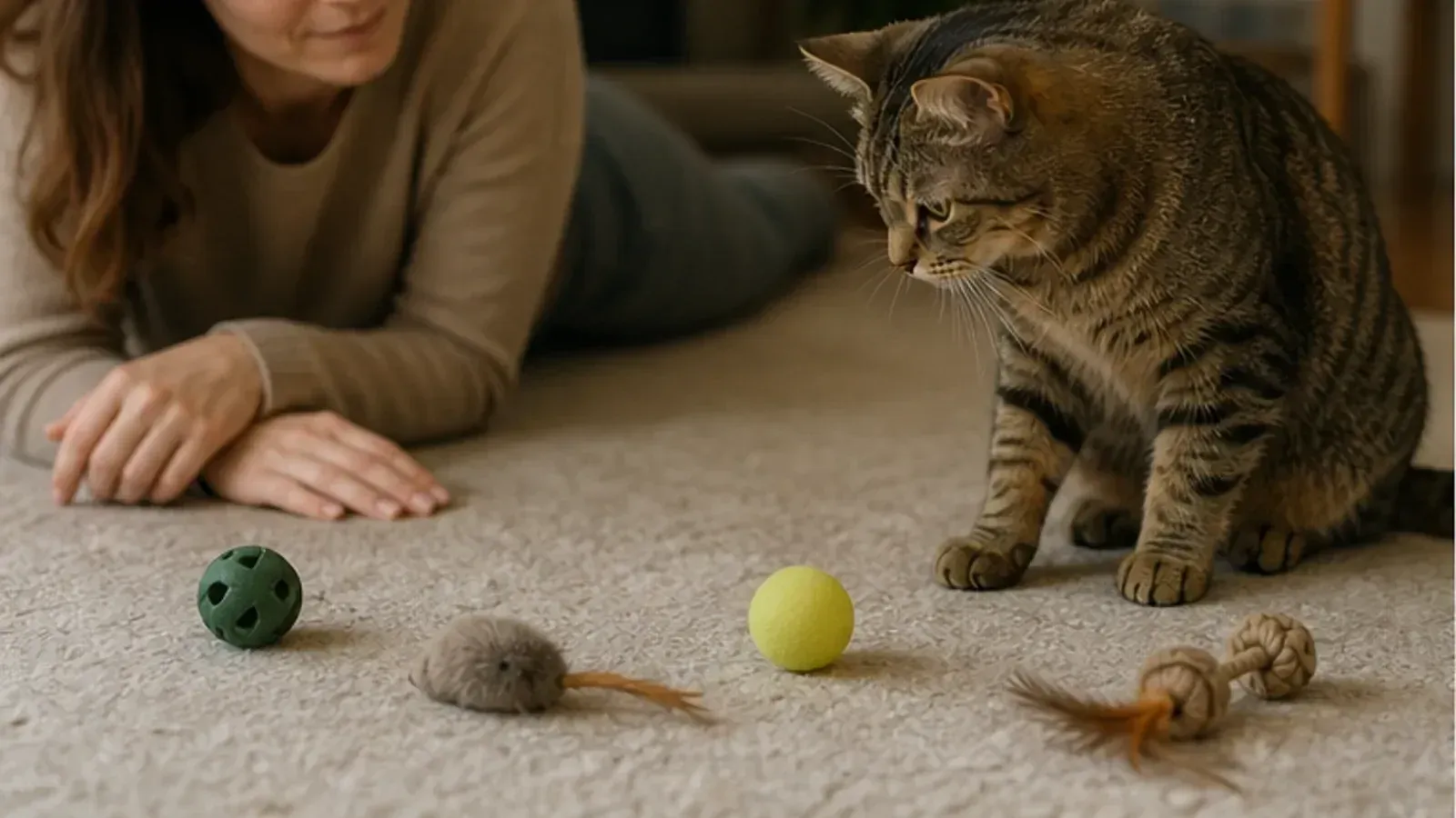 Pourquoi mon chat ne joue-t-il pas ?