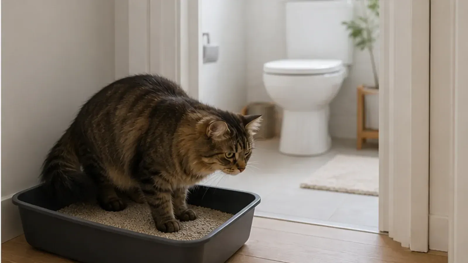 Comment &eacute;duquer son chat pour qu&rsquo;il utilise les toilettes