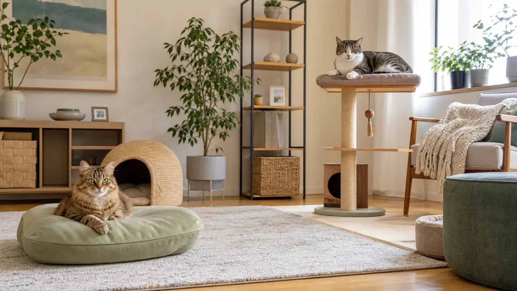 Mes chats ne s&rsquo;entendent pas : r&eacute;duire les tensions