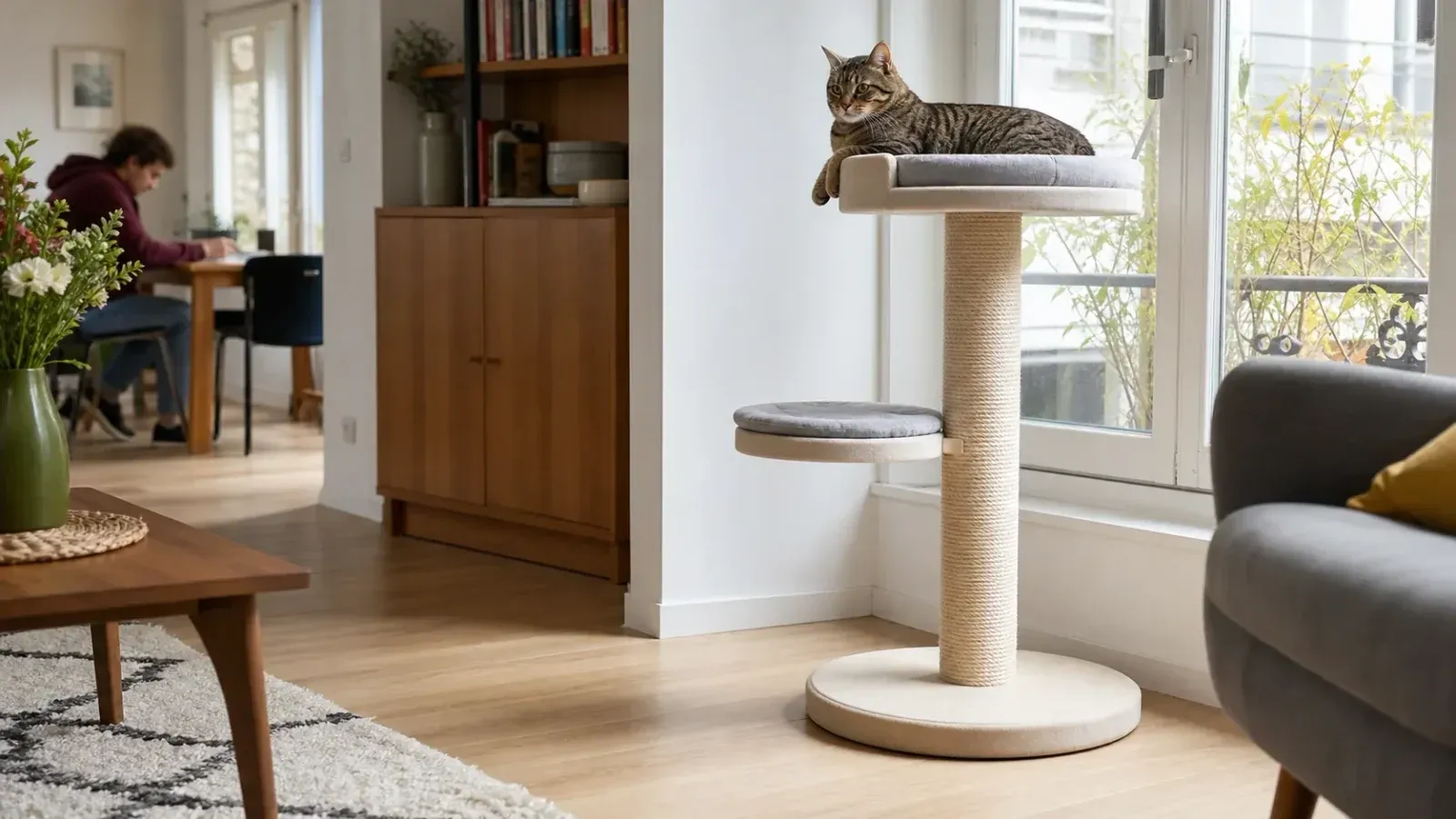 Arbre &agrave; chat : comment le choisir et bien le placer
