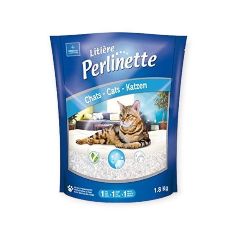 Litière silice irrégulière 4 L - Perlinette