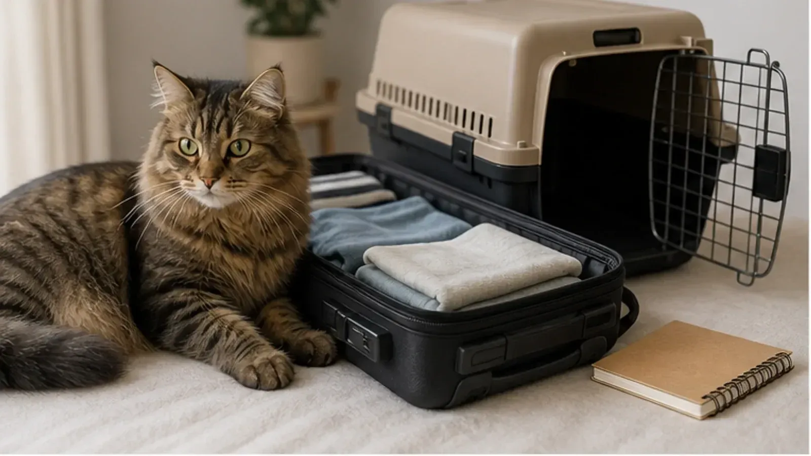 Vacances : faire garder son chat ou l&rsquo;emmener ?
