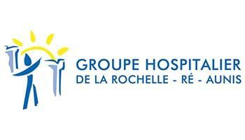 Logo groupe hospitalier de La Rochelle