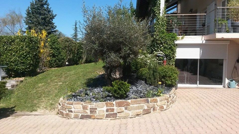 Création d'un muret - GINA ART