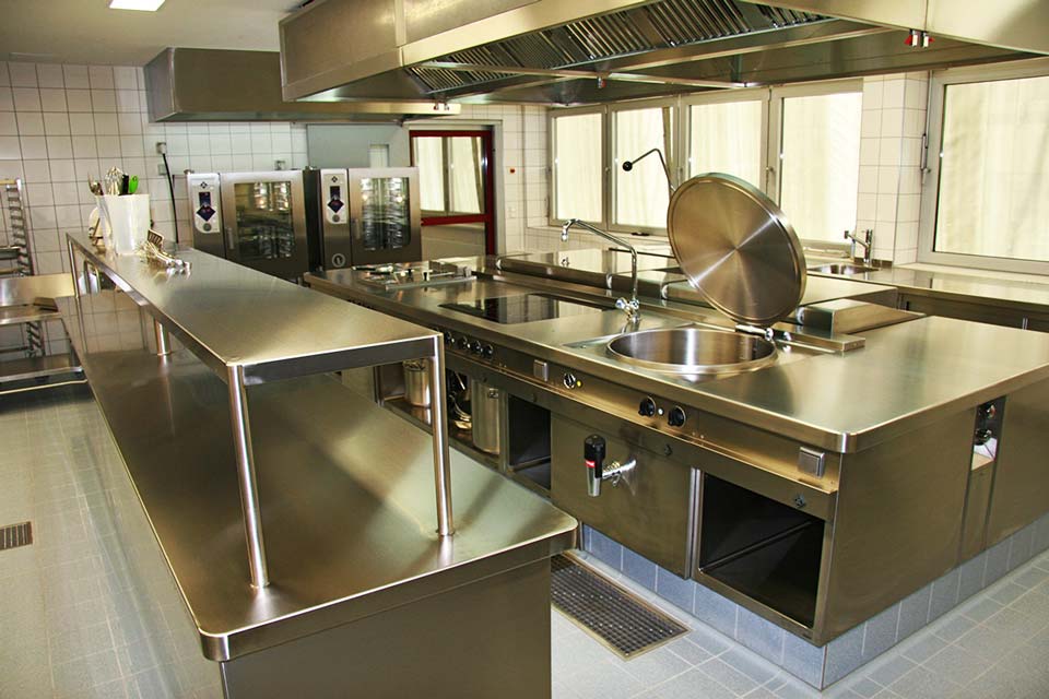 f3 Konzept – Großküche in der Burbach Mensa