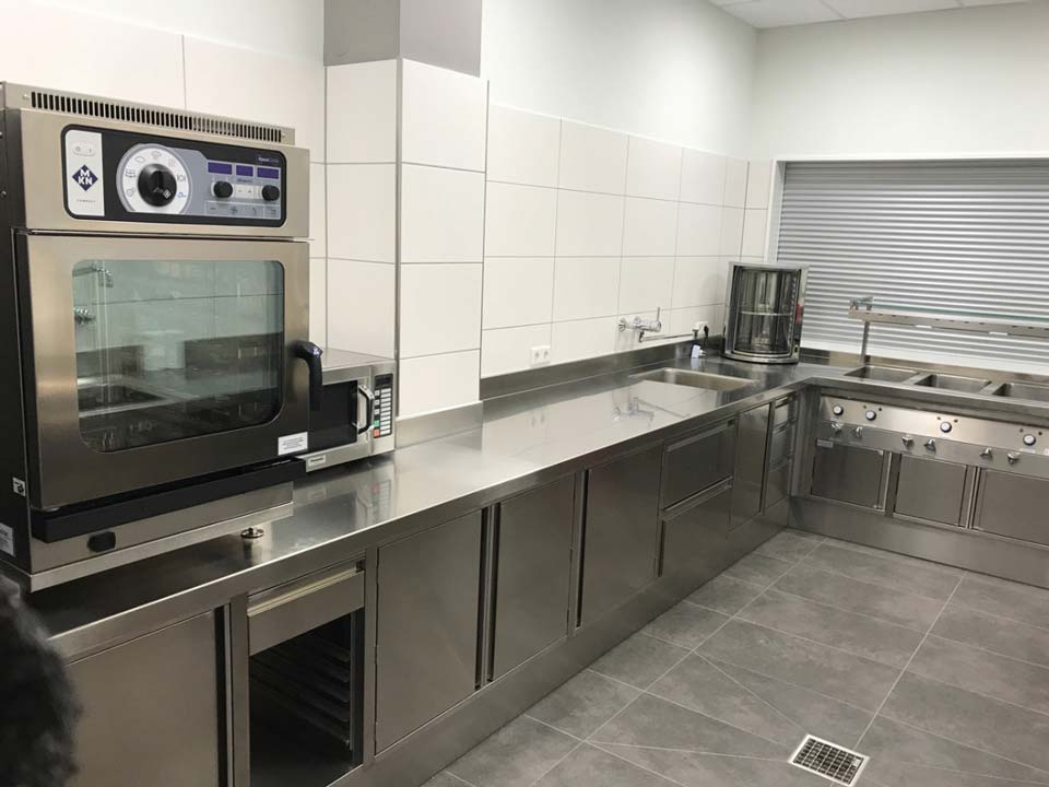 f3 Konzept – Großküche in der Kantine Firma Kuka