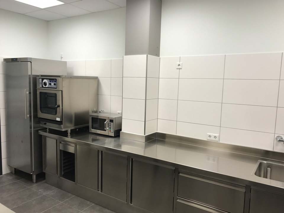 f3 Konzept – Großküche in der Kantine Firma Kuka