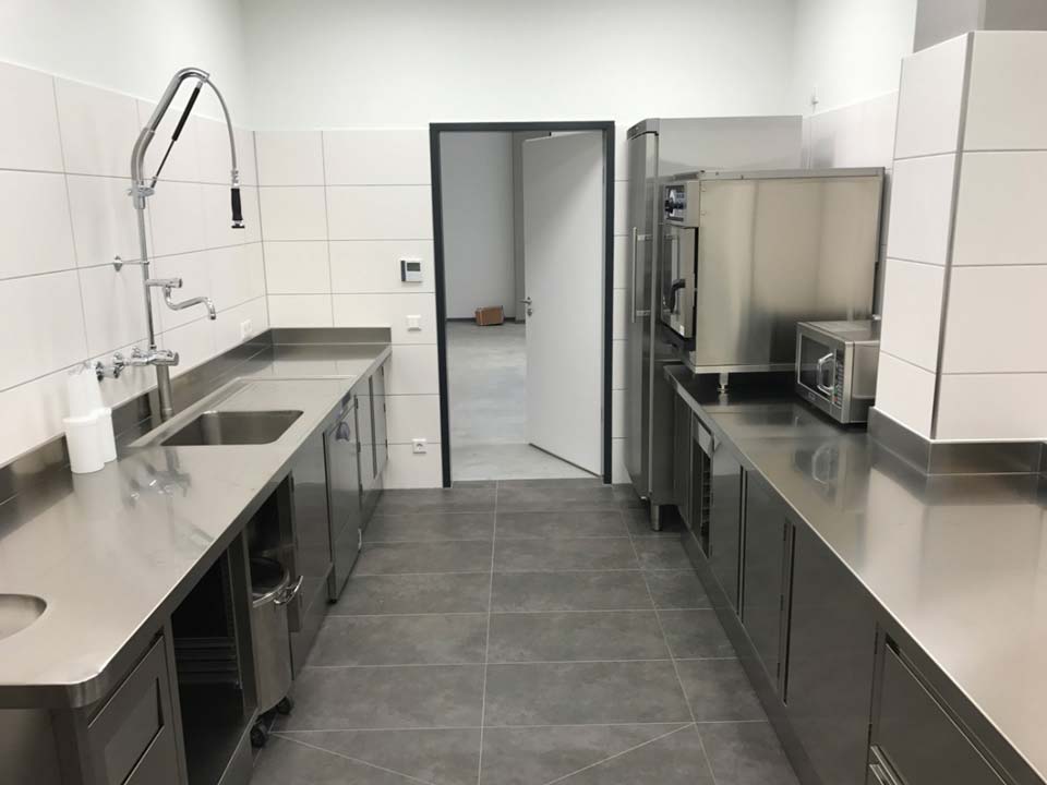 f3 Konzept – Großküche in der Kantine Firma Kuka