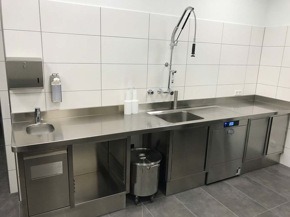 f3 Konzept – Großküche in der Kantine Firma Kuka