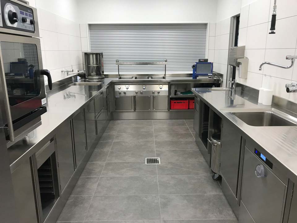 f3 Konzept – Großküche in der Kantine Firma Kuka