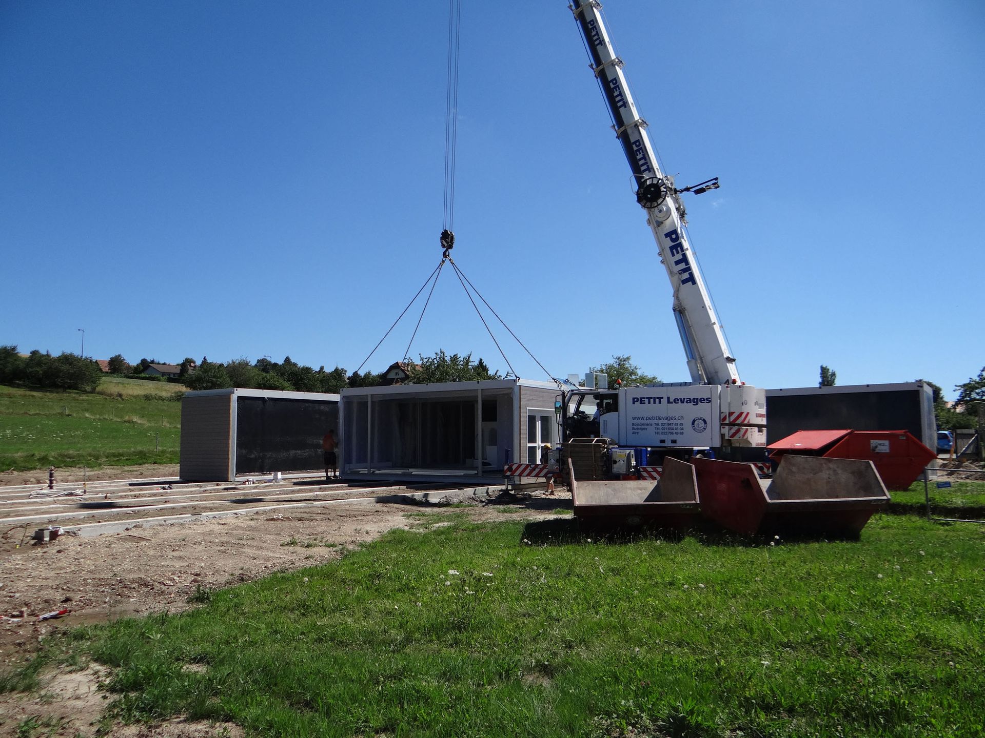 Constructions modulaires et containers en Suisse romande - Boxplay SA