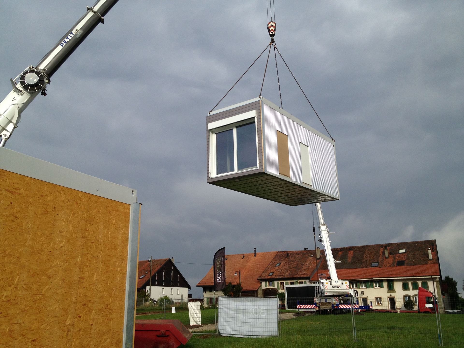 Constructions modulaires et containers en Suisse romande - Boxplay SA