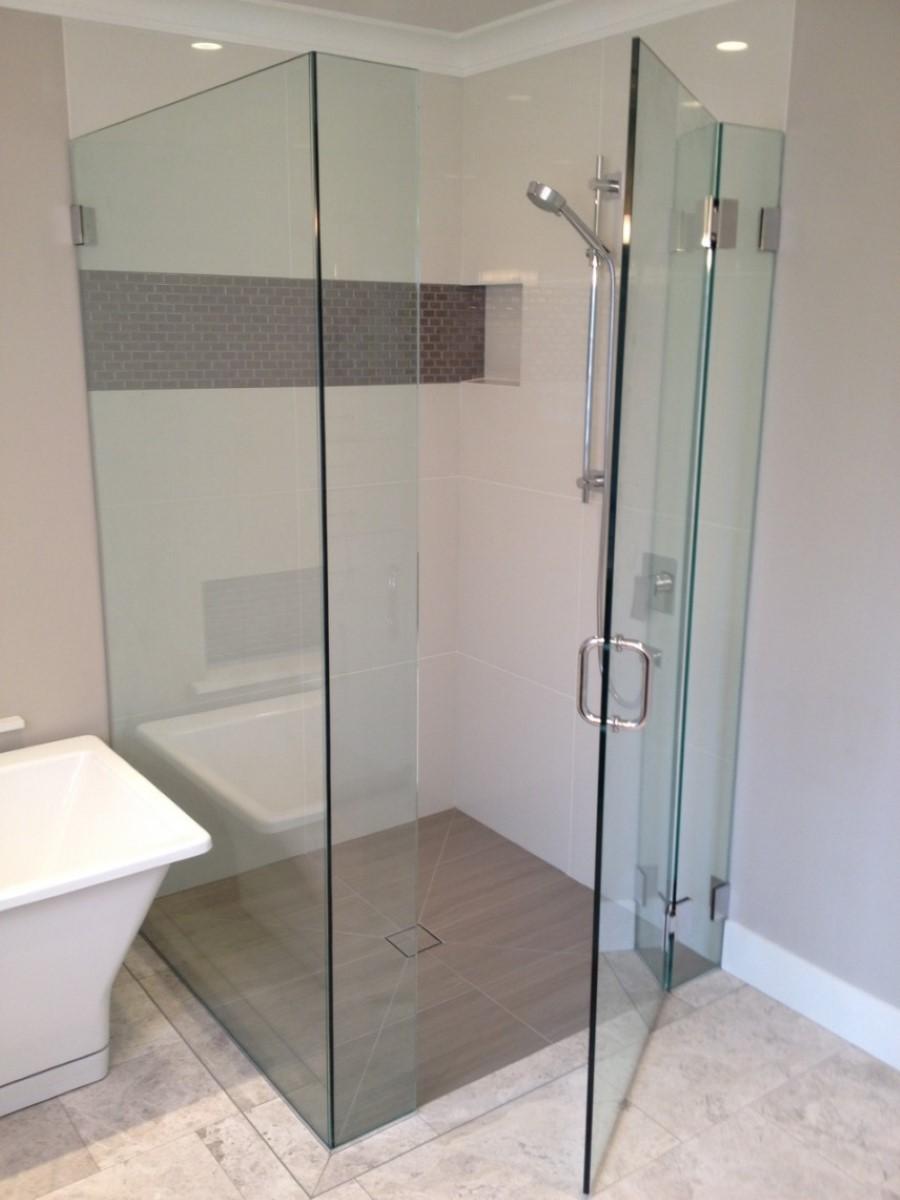 Réalisation paroi douche sur mesure Paris