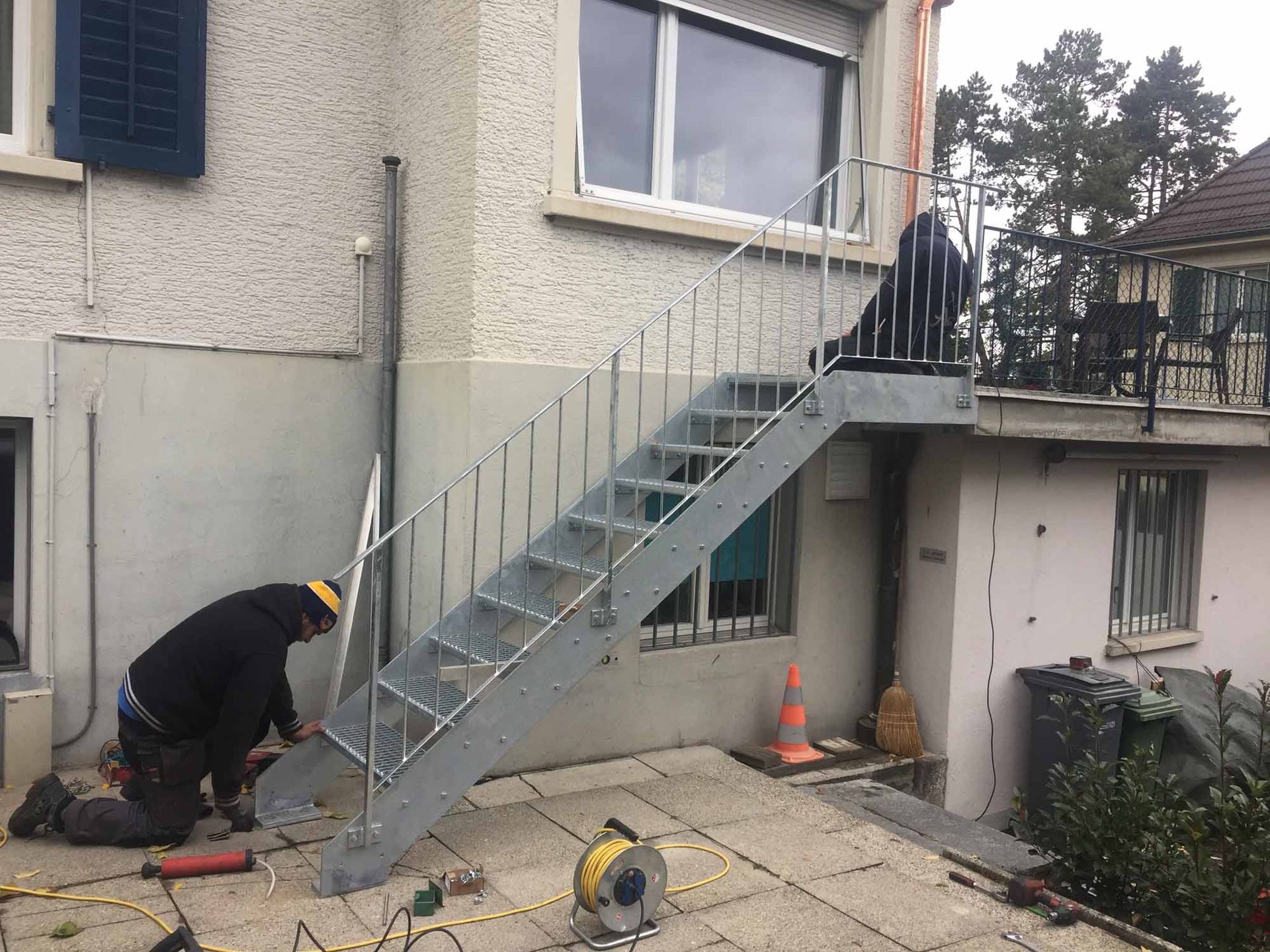 Treppengeländer Metallbau - Metallbau Adrian Schmid - Zürich