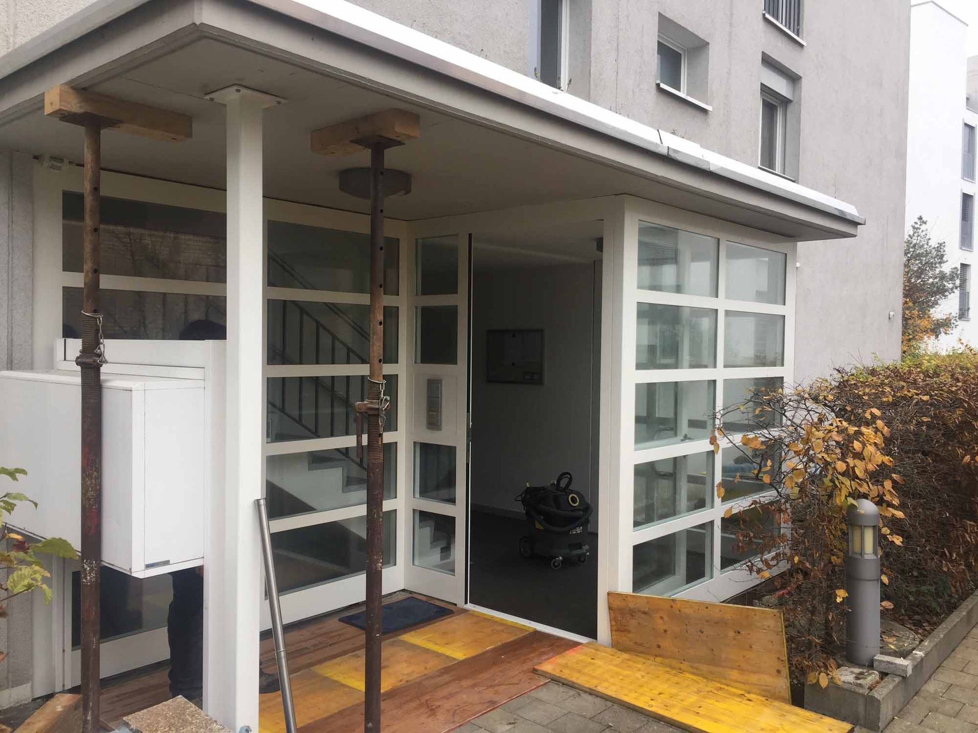 Vordach - Metallbau Adrian Schmid - Zürich