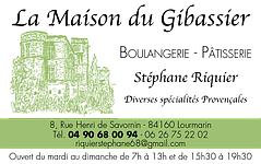Logo de la boulangerie Stéphane Riquier à Lourmarin dans le Vaucluse