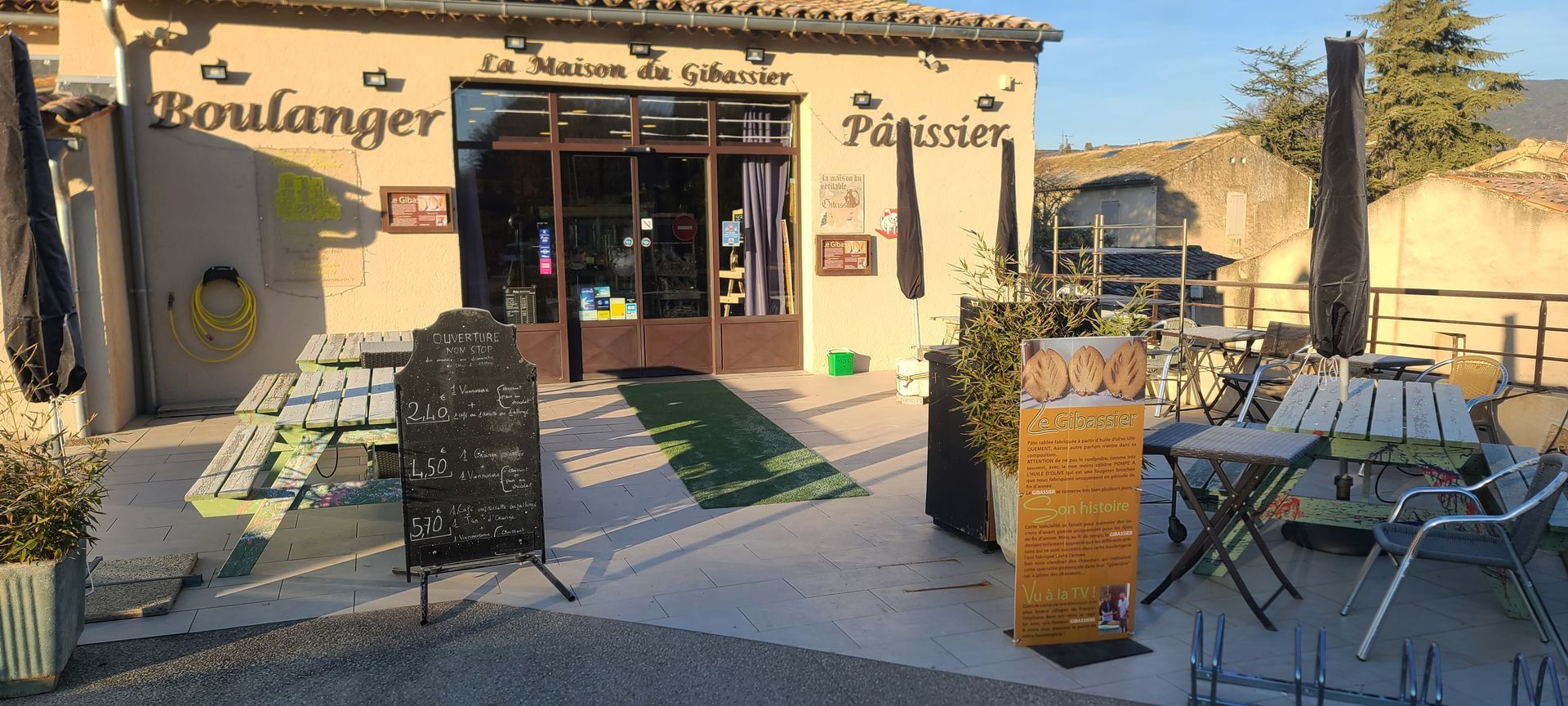 Présentation de la boulangerie