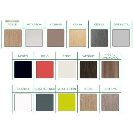 Un taburete de bar plateado con tapa negra sobre fondo blanco.