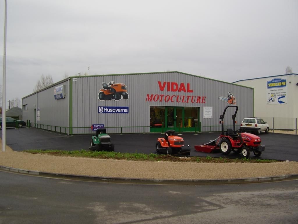 Vidal Motoculture vu de devant