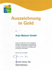 Wir sind Mitglied im Umweltpakt Bayern seit mehr als 10 Jahren