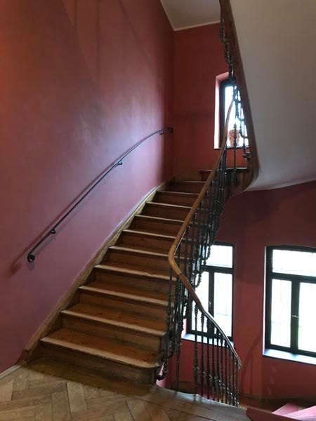 Treppenhaus Anstrich