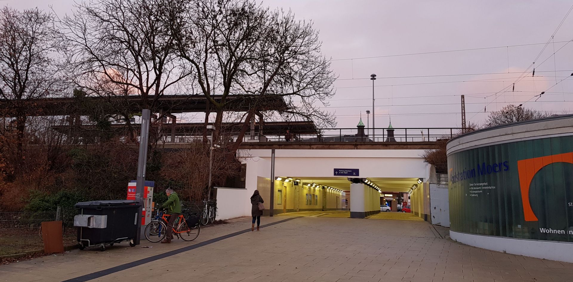 Bahnhofsunterführung Moers