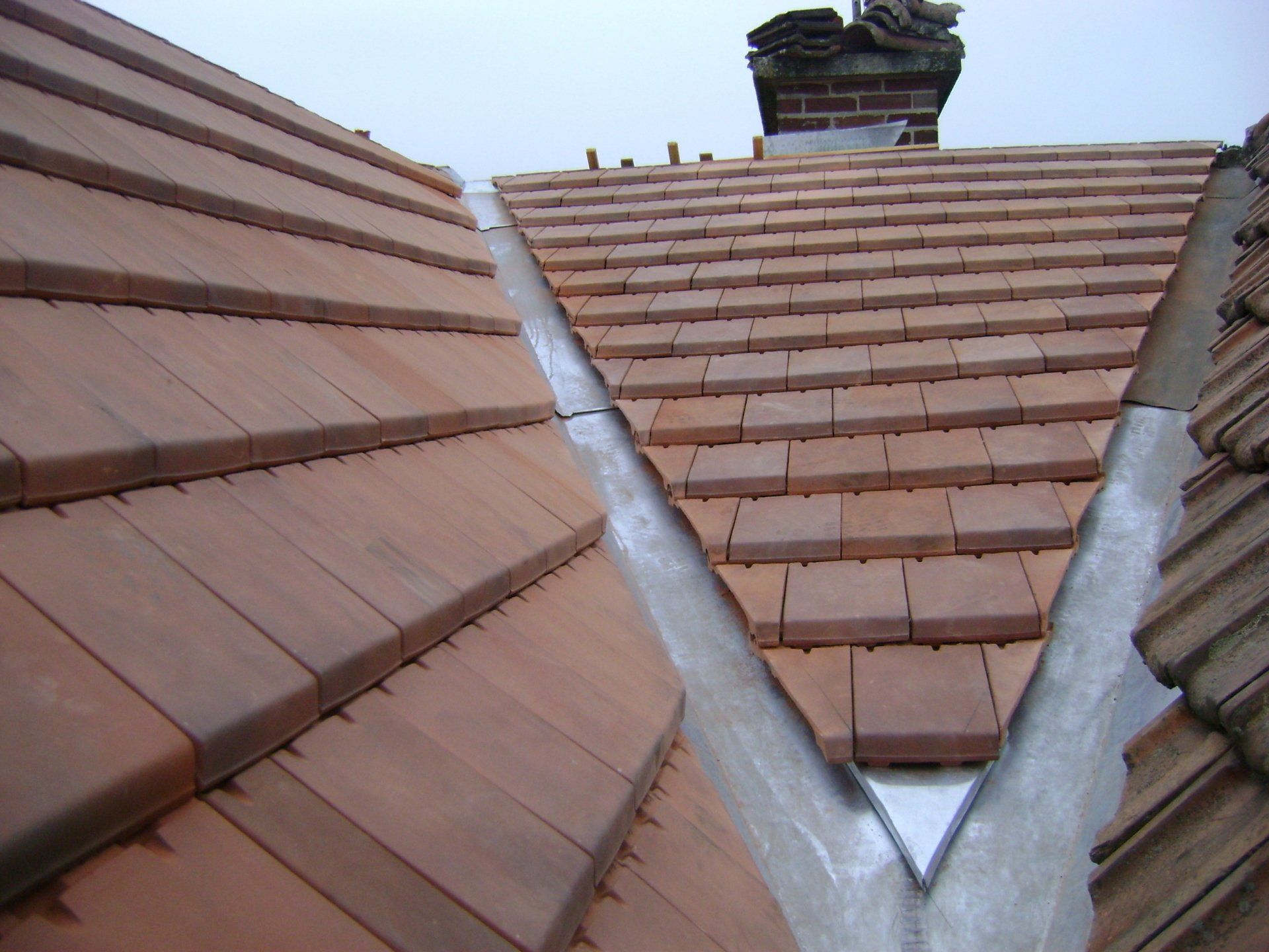 Toiture en tuile