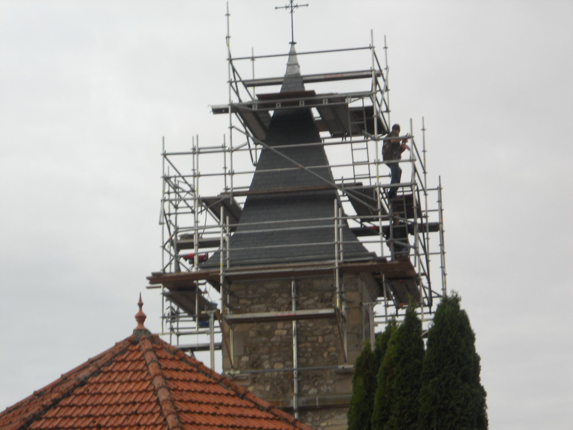Réalisation toiture ardoise