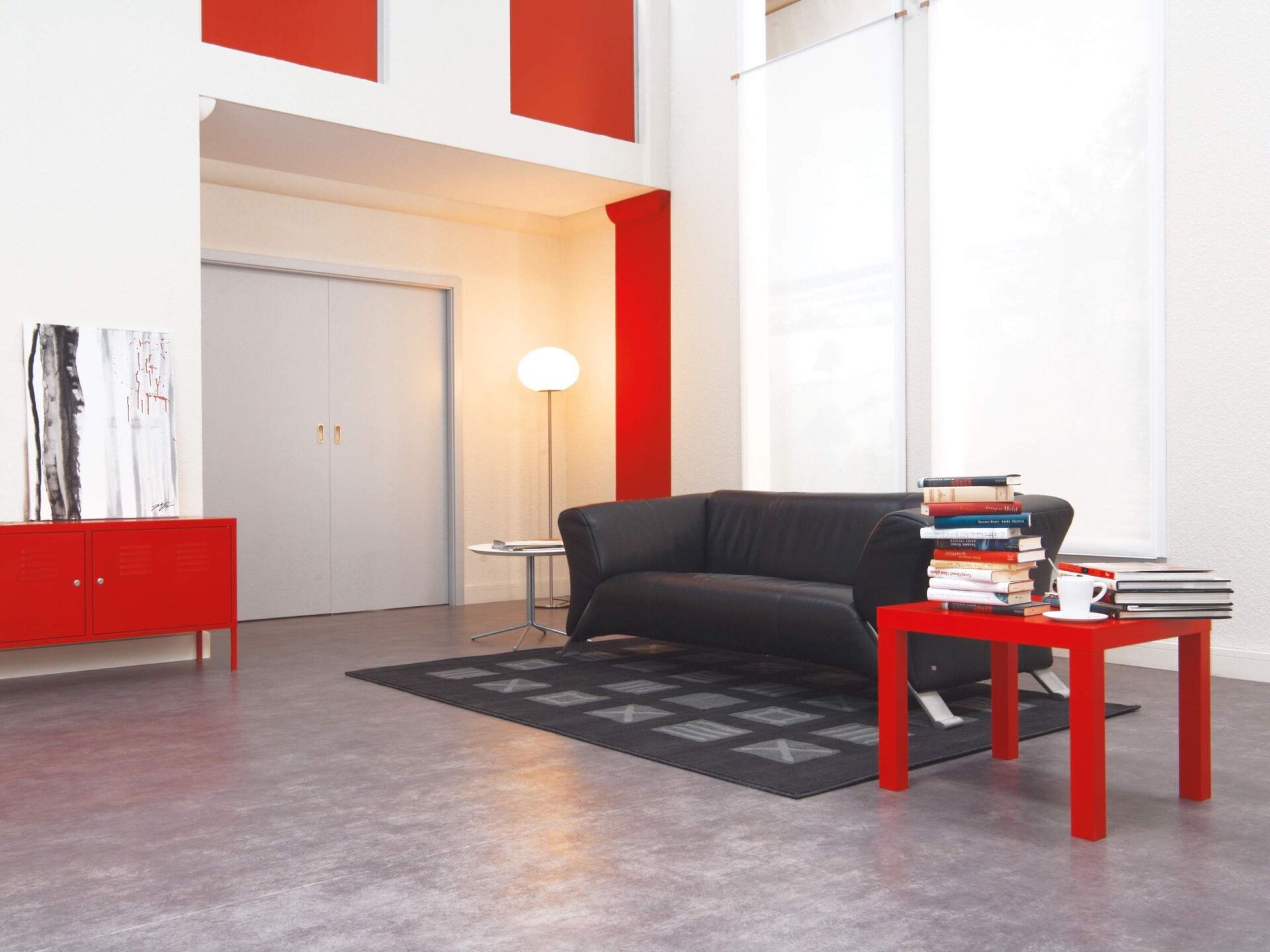 Wandgestaltung schlicht