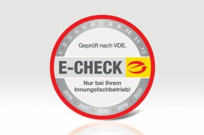 E-Check geprüft nach VDE
