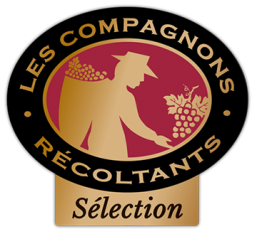 A logo for les compagnons recoltants selection