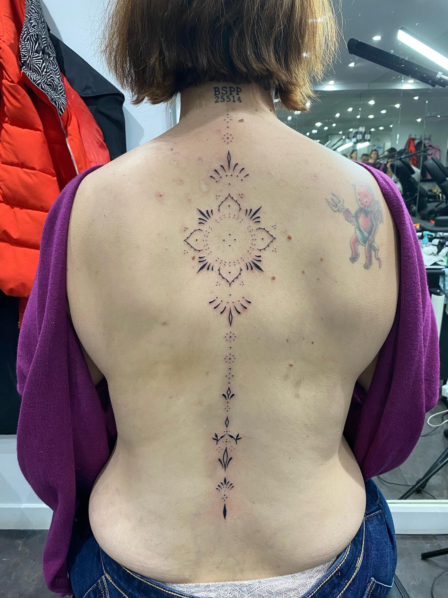 Tatouage de mandala