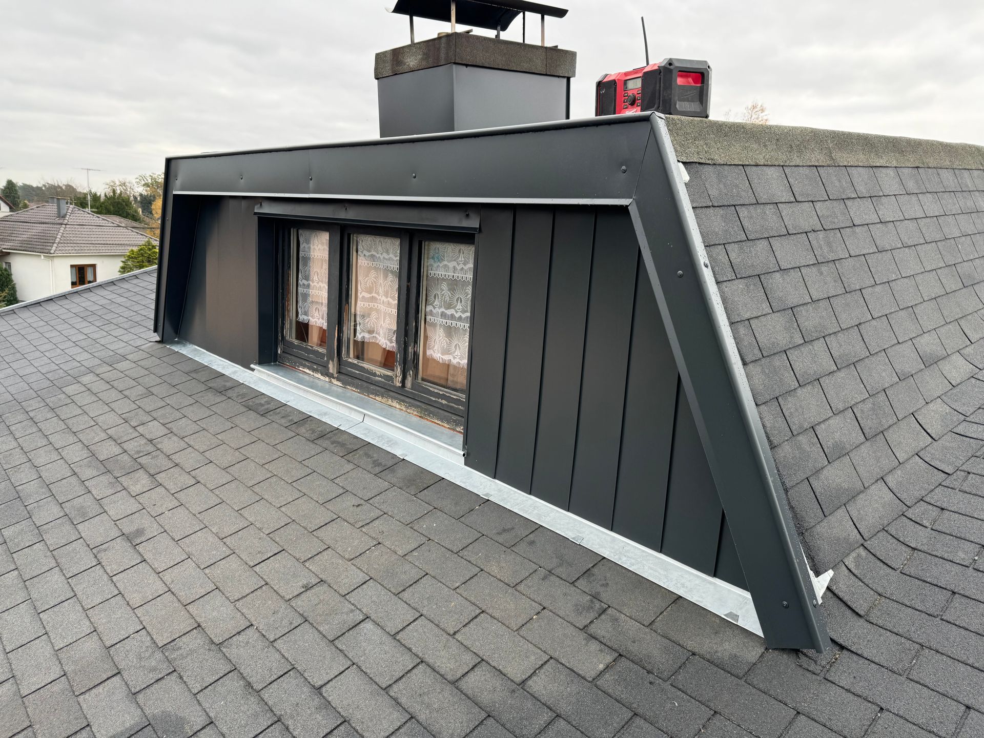 Détails toit en shingle 