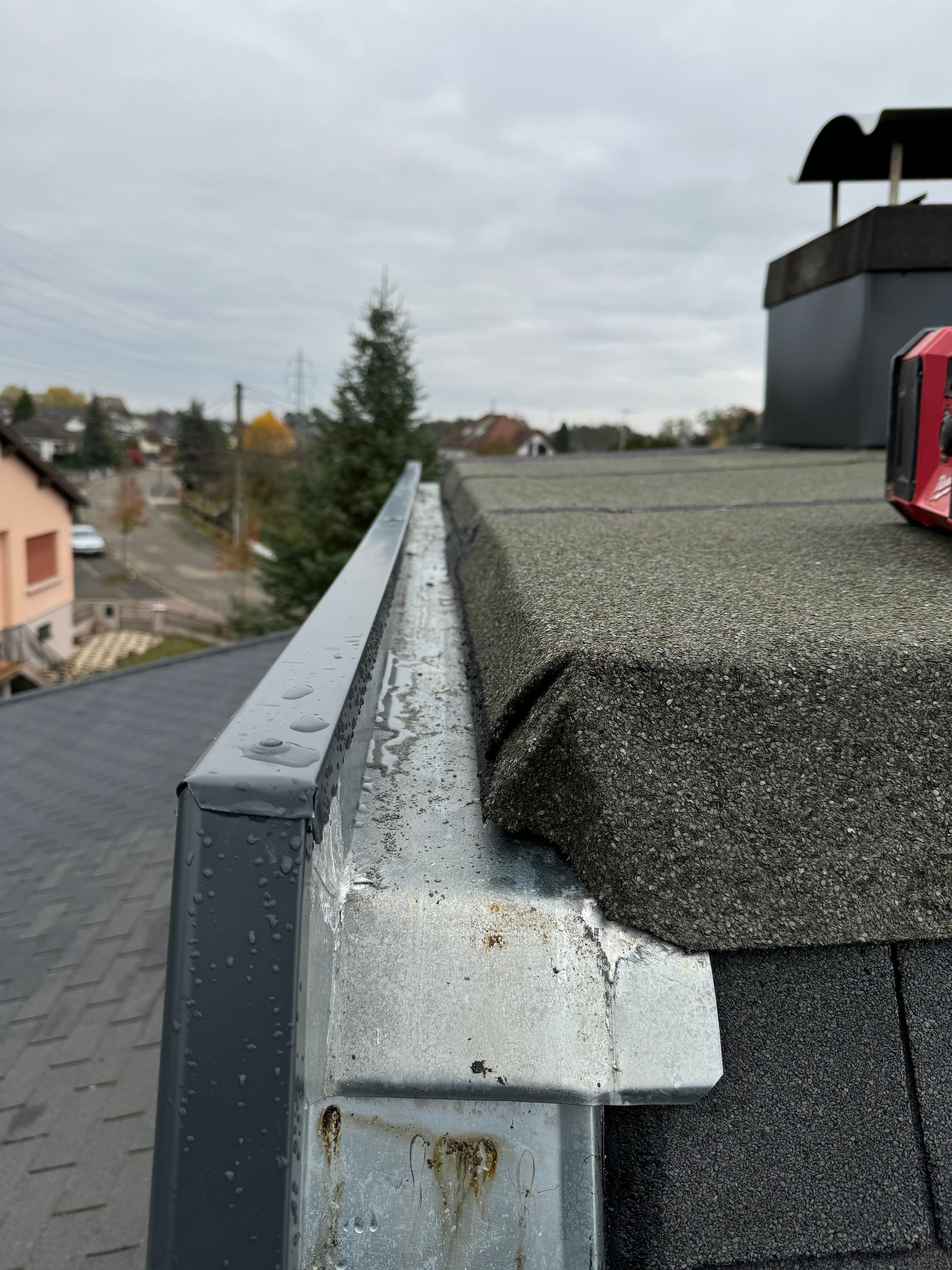 Étanchéité toit en shingle