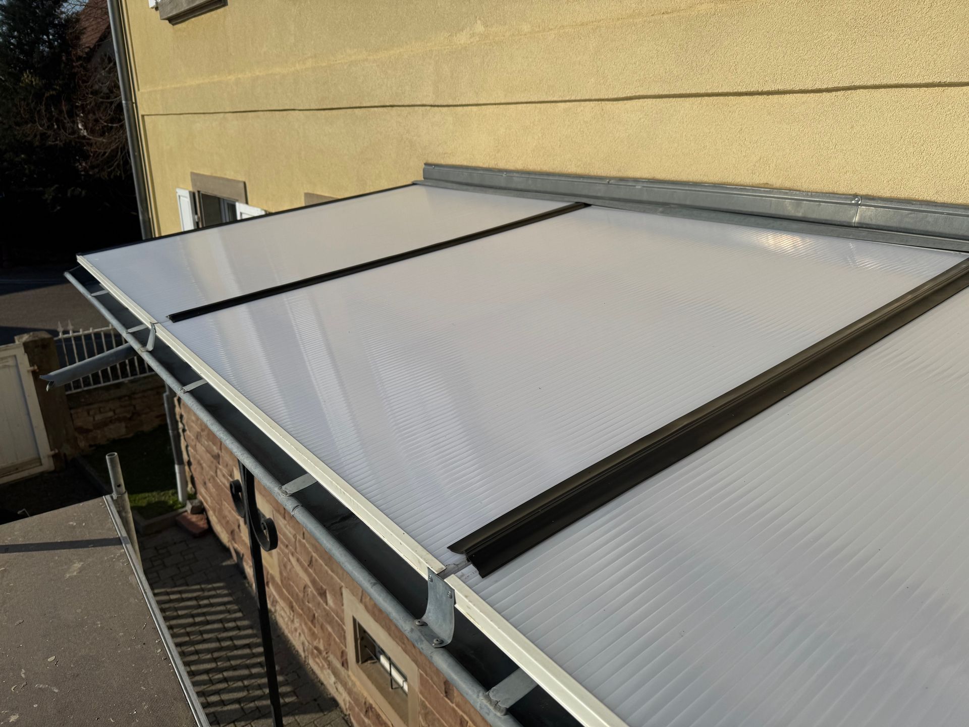 Étanchéité d'une véranda