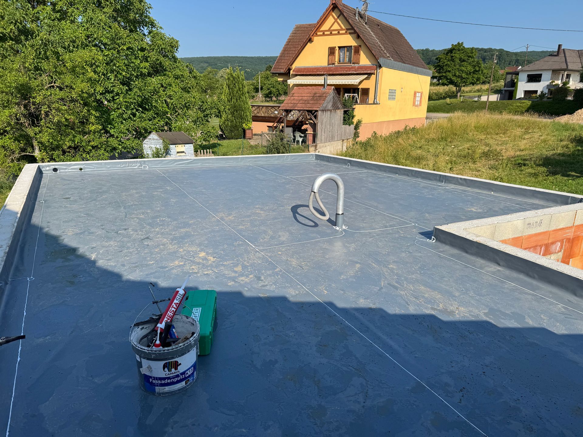 Étanchéité film PVC