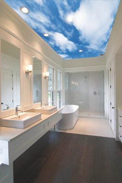 Salle de bains - plafond