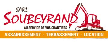 Logo Soubeyrand orange et rouge