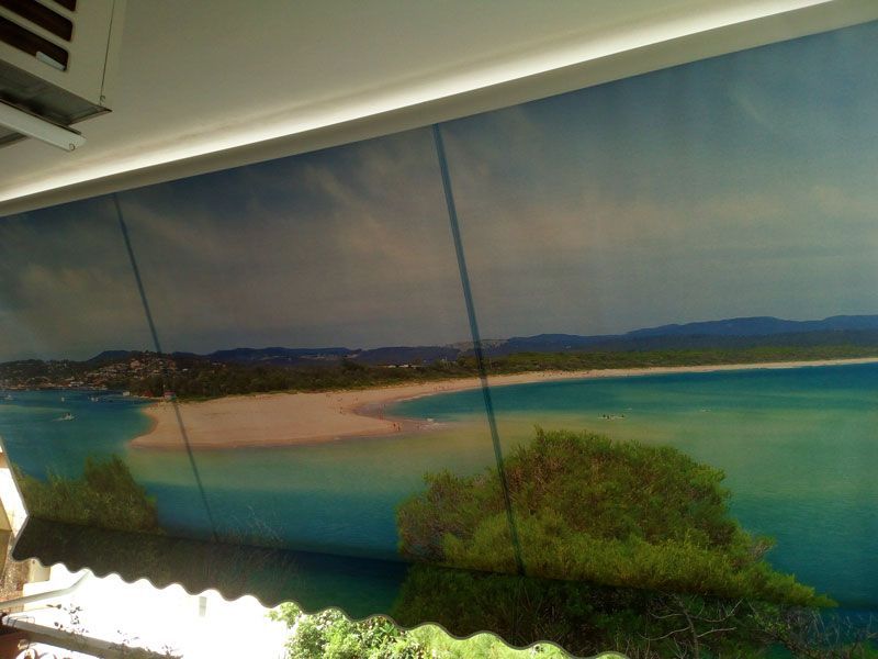 Τέντες με ψηφιακή εκτύπωση