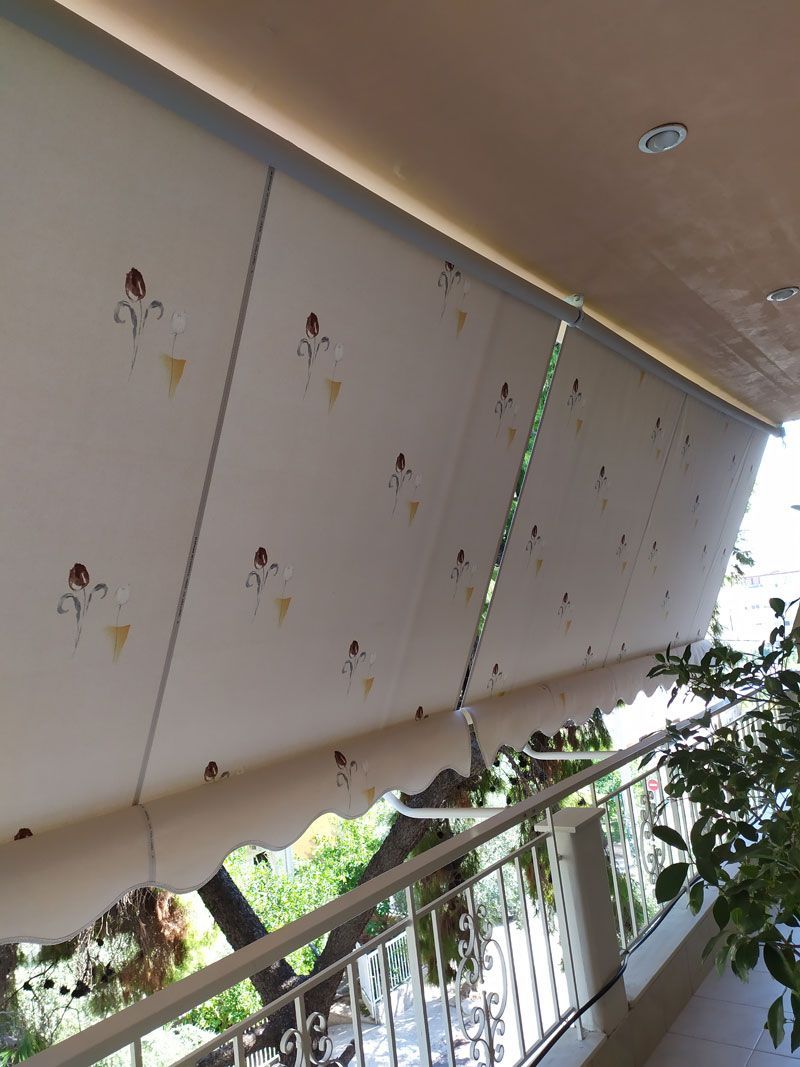 Τέντες με αντηρίδες