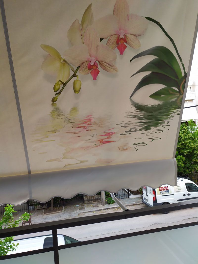 Τέντες με ψηφιακή εκτύπωση