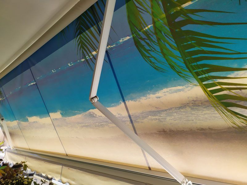 Τέντες με ψηφιακή εκτύπωση