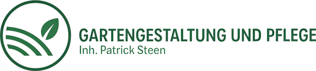 A logo for gartengestaltung und pflege inh patrick sicon