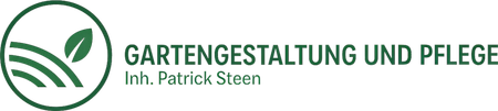 A logo for gartengestaltung und pflege inh patrick sicon