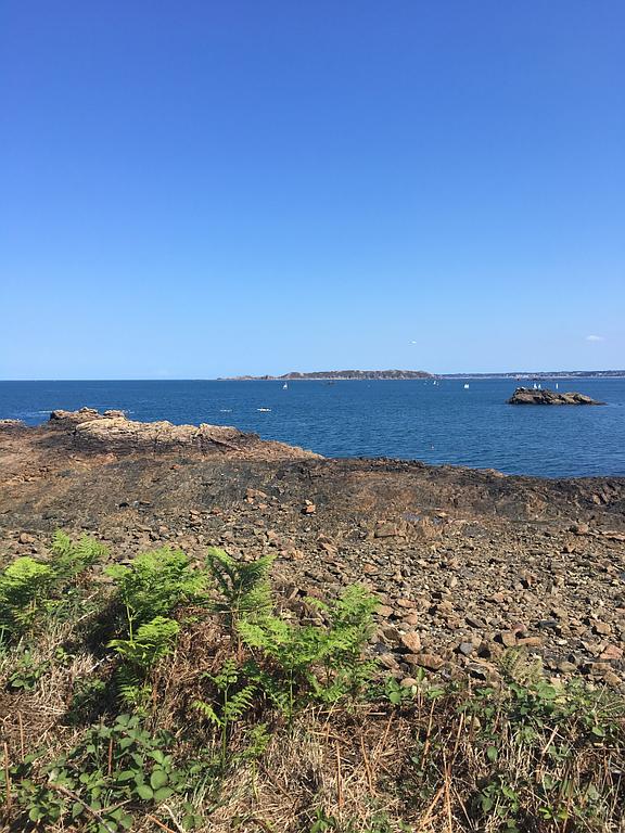 Vu sur la côte - Inspiration d'Hélène Brassart, medium